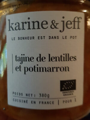 Tajine lentilles et potimarron