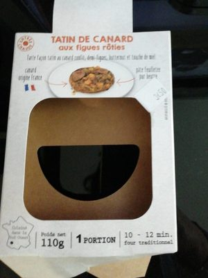 Tatin de canard aux figues rôties