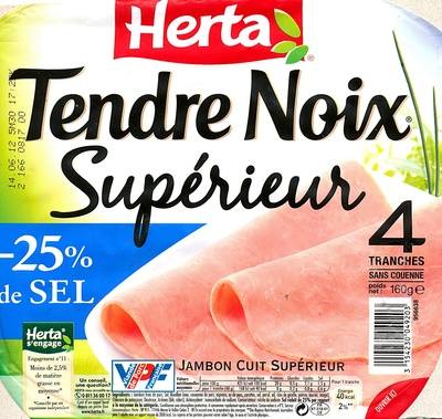 Tendre Noix, Supérieur (- 25 % de Sel)