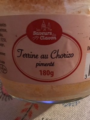 Terrine au chorizo pimente