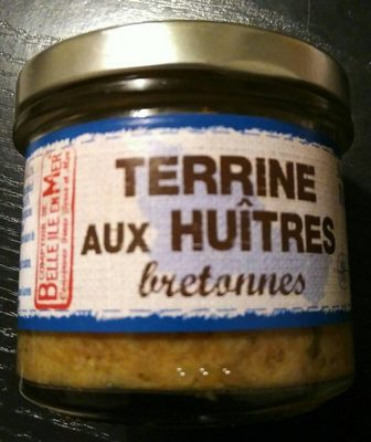 Terrine aux huîtres bretonnes
