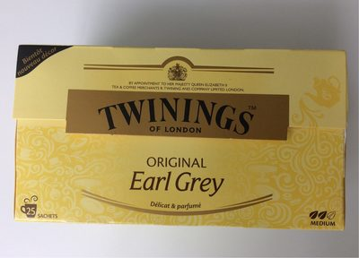 Thé Earl Grey 25 sachets