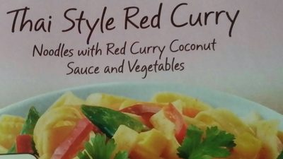 Thaï style curry rouge