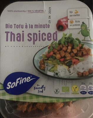 Thai spiced tofu