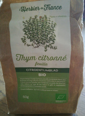 Thym Citronne Feuille