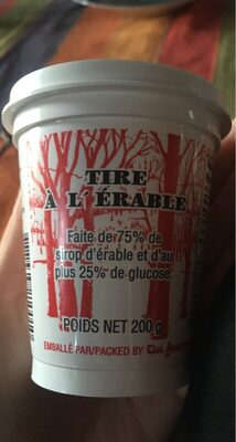 Tire à l'érable