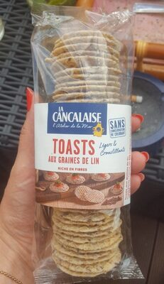 Toasts aux graines de lin