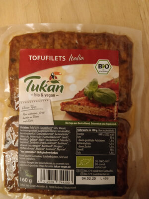 Tofufilets, Italia (tukan Tofu)