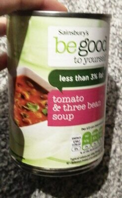 Tomato and three been soup