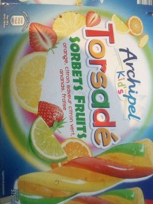 Torsadé sorbets fruits