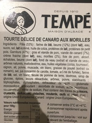 Delice de canard morilles