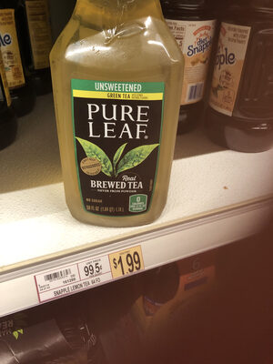 Unsweetened Real Brewed Tea, Green Tea