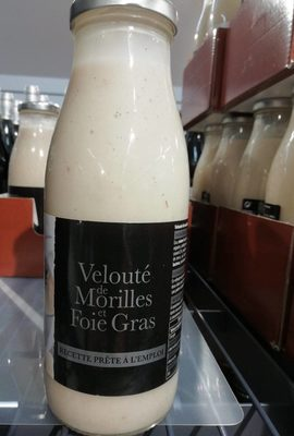 Velouté de morilles et foie gras