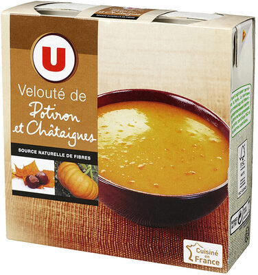 Velouté potiron chataignes