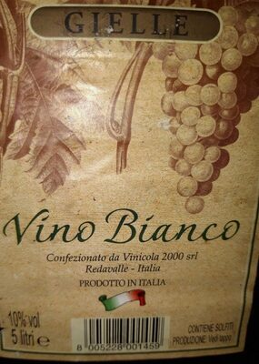 Vino bianco