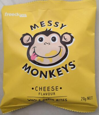 Whole grain bites cheese flavour