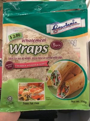 Wholemeal wraps