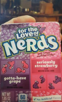 Wonka Nerds Raisin - Fraise