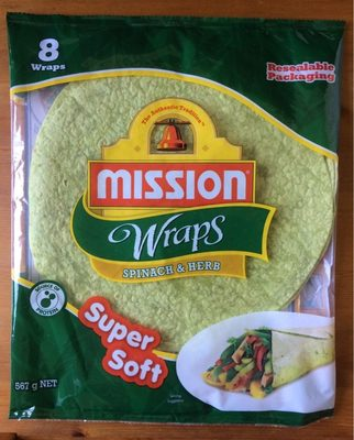 Wraps Spinach & Herbs