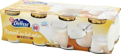 Yaourt au lait entier à la vanille
