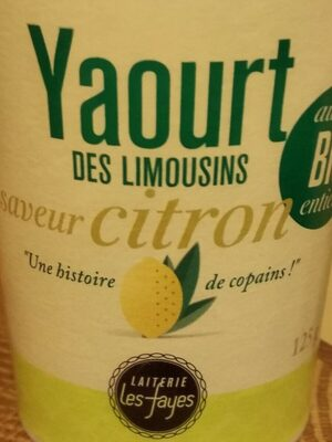 Yaourt des limousins