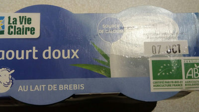 Yaourt Doux Brebis