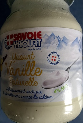 Yaourt vanille naturelle