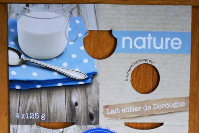 Yaourts étuvé nature